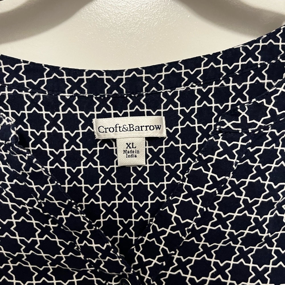 Womens Croft & Barrow Top Size XL - Picture 4 of 5